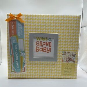 Hallmark Just for You Gradma Instant Scrapbook and Baby  Photo Album New in box